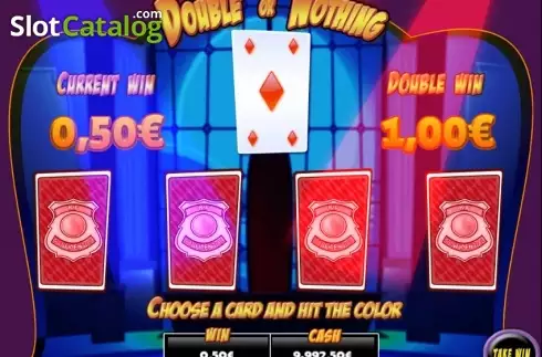 Double Up screen. R.F Confidential slot