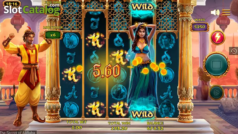 The Secret of Ali Baba Free Spins