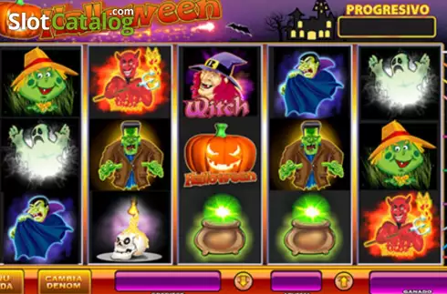 Bildschirm2. Halloween (RCT Gaming) slot