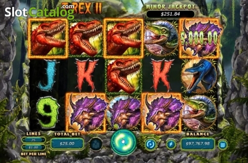 Bildschirm6. T-Rex 2 slot