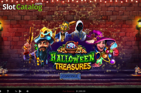 Bildschirm2. Halloween Treasures slot