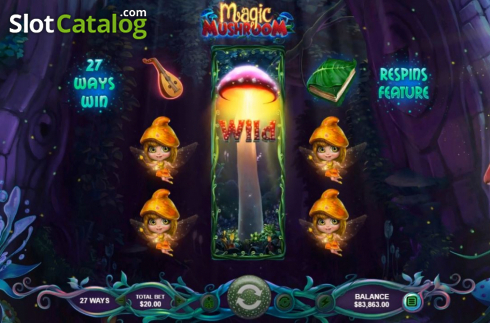 Bildschirm2. Magic Mushroom slot