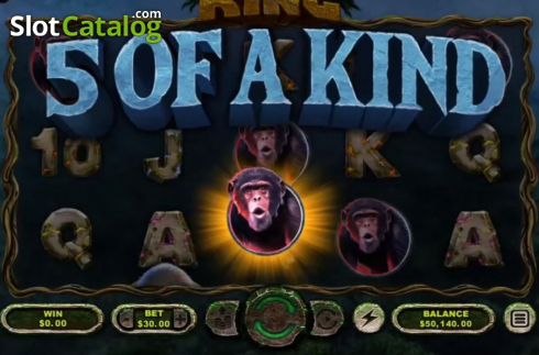 5 of a Kind. Ape King slot