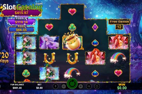 Ecran8. Paddys Lucky Forest slot