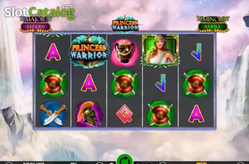 Captura de tela2. Princess Warrior slot