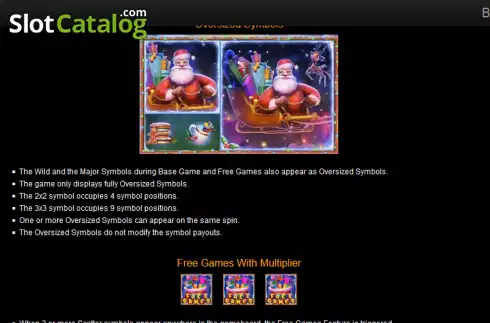 Bildschirm6. Big Santa slot