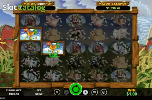 Bildschirm3. Twister Wilds slot