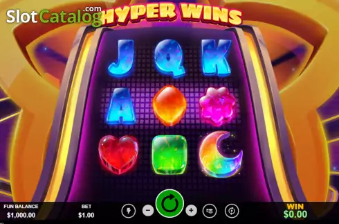 画面2. Hyper Wins カジノスロット