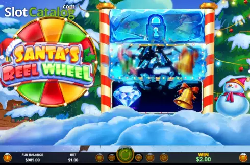 Schermo3. Santas Bonus Wheel slot