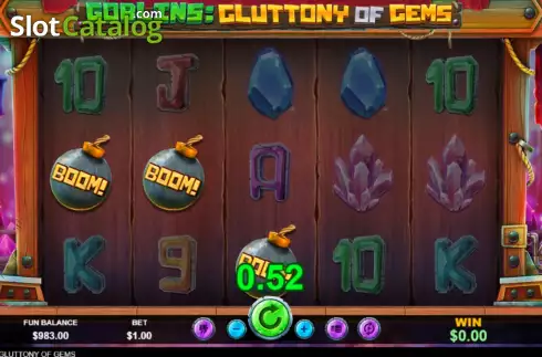 Bildschirm3. Goblins Gluttony of Gems slot