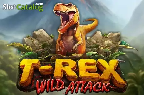 T-Rex Wild Attack Logo