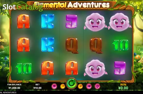 画面2. Elemental Adventures カジノスロット