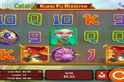 Schermo3. Kung Fu Rooster slot