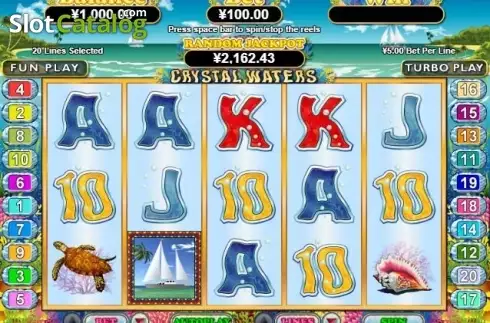 Schermo2. Crystal Waters slot