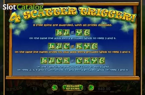 Bildschirm6. Lucky 6 slot