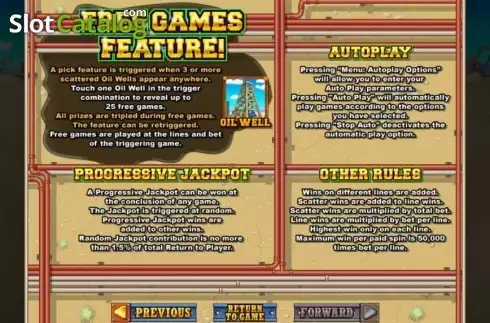 Free Spins. Texan Tycoon slot