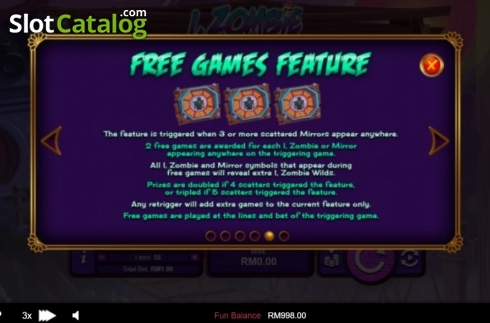 Free Spins. I Zombie slot