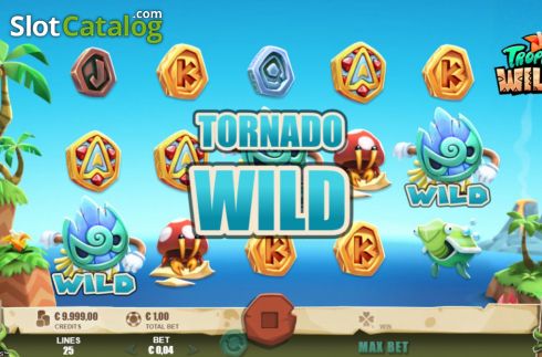 Respins. Tropical Wilds slot