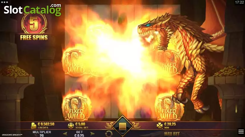 Видео слот Dragon's Breath