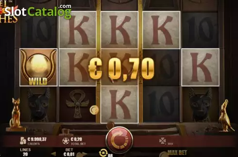 Win Screen. Reel of Riches slot
