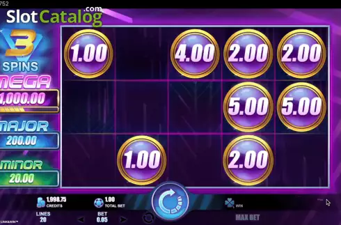 Bildschirm8. Star Fever Link and Win slot