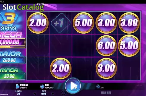 Schermo9. Star Fever Link and Win slot