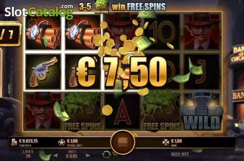 Free Spins Win Screen 3. Big City Cash slot