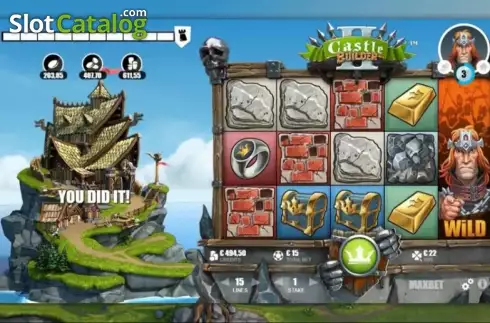 Bildschirm 7. Castle Builder II slot