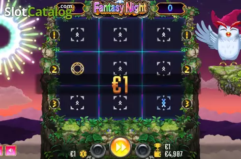 画面3. Fantasy Night カジノスロット