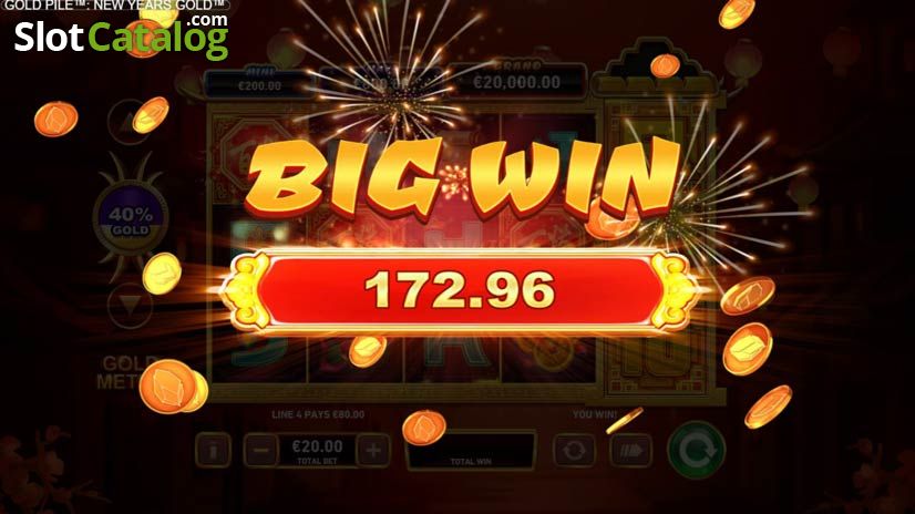 Video Gold Pile: New Years Gold Free Spins
