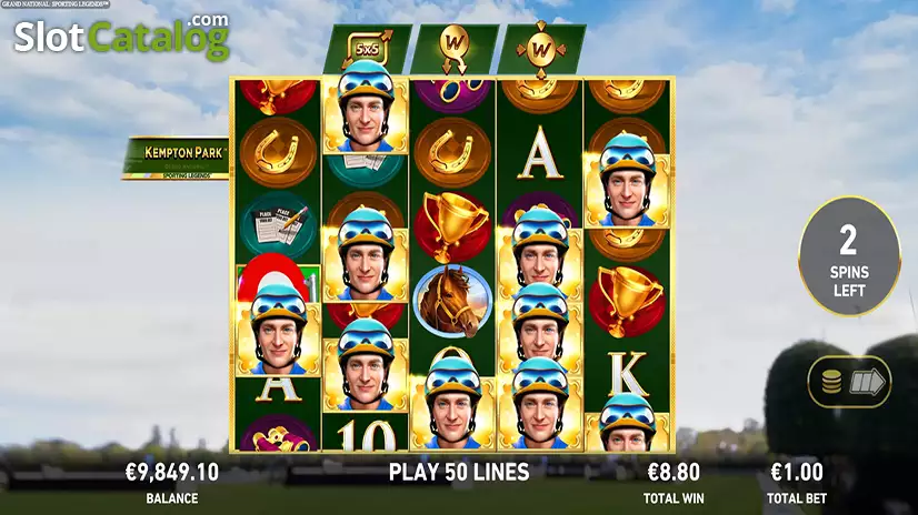 Grand National Sporting Legends Free Spins