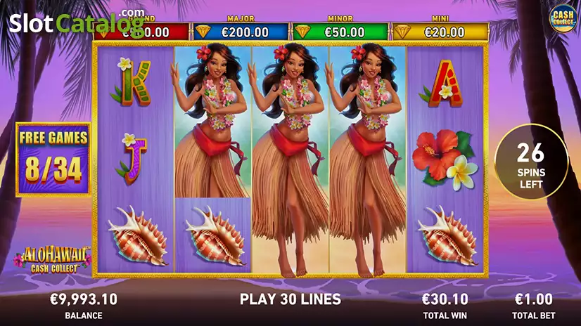 Alohawaii: Cash Collect Free Spins
