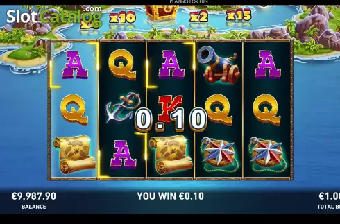 Win screen 2. Rich Roll: Lust For Gold! slot