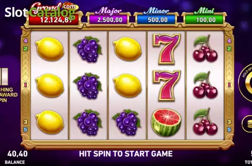 Game screen. Fruit Harvest slot