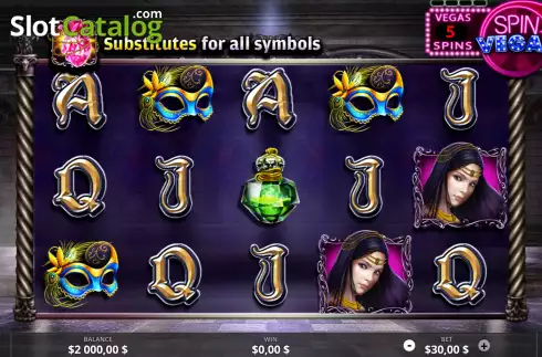 Schermo2. Romeo and Juliet (Ready Play Gaming) slot