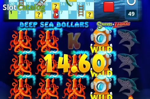 Skärmdump3. Deep Sea Dollars slot