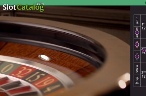 Game Screen 2. Real Roulette with Caroline slot