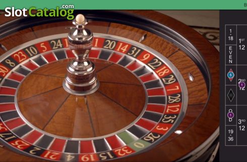 Game Screen 5. Real Roulette with Sarati slot