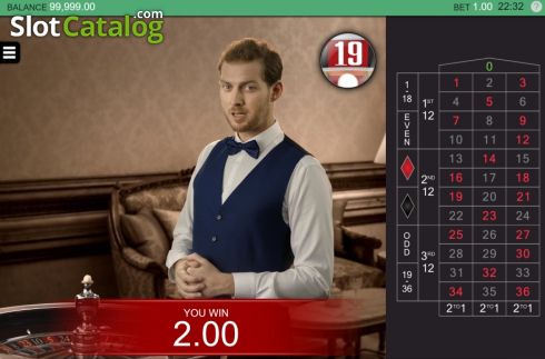 Schermo3. Real Roulette with Matthew slot