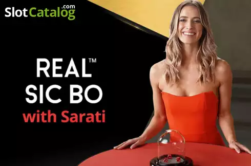 Real Sic Bo with Sarati Logo