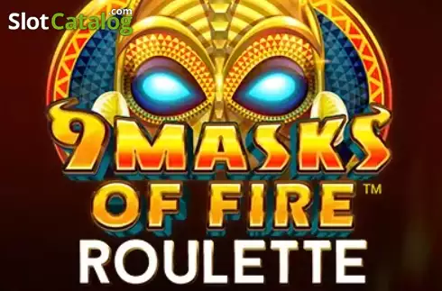 9 Masks of Fire Roulette Λογότυπο