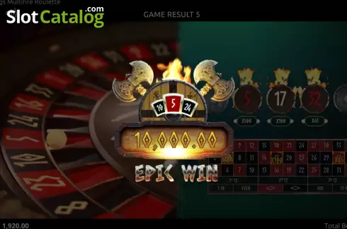 Captura de tela3. Vikings Multifire Roulette slot