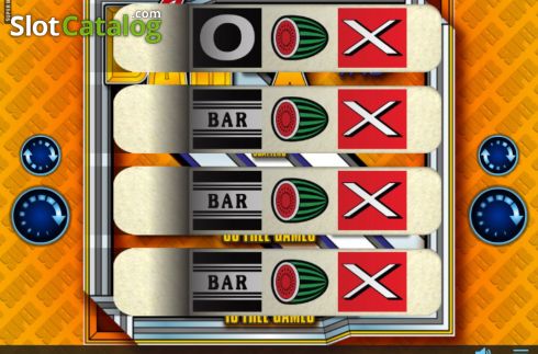 Game Screen 3. Super Bar-X Pull Tab slot