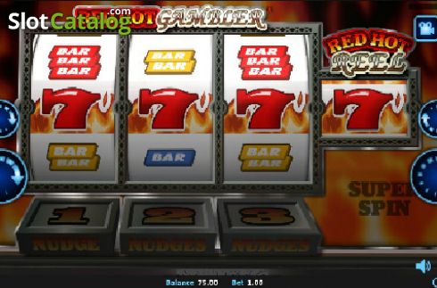 Bildschirm2. Red Hot Gambler slot