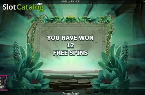 Free Spins Screen 2. Gorilla Riches slot