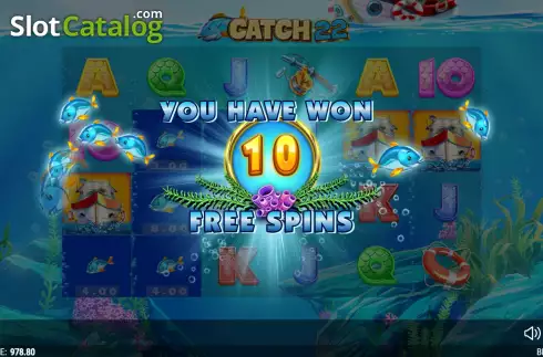 Free Spins Win Screen 2. Catch 22 slot