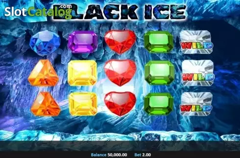 Game Workflow screen. Black Ice slot