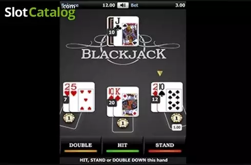 Skärmdump3. Blackjack (Mini Games) slot