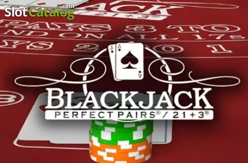 Blackjack Perfect Pairs / 21+3 ロゴ