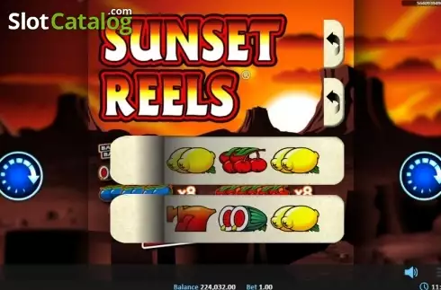 Game Screen 2. Sunset Reels Pull Tab slot